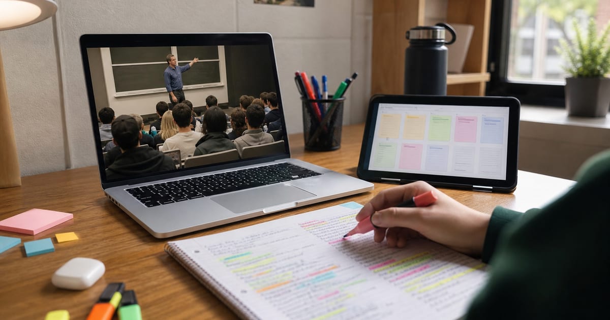 How to Summarize a Webinar or Lecture With AI